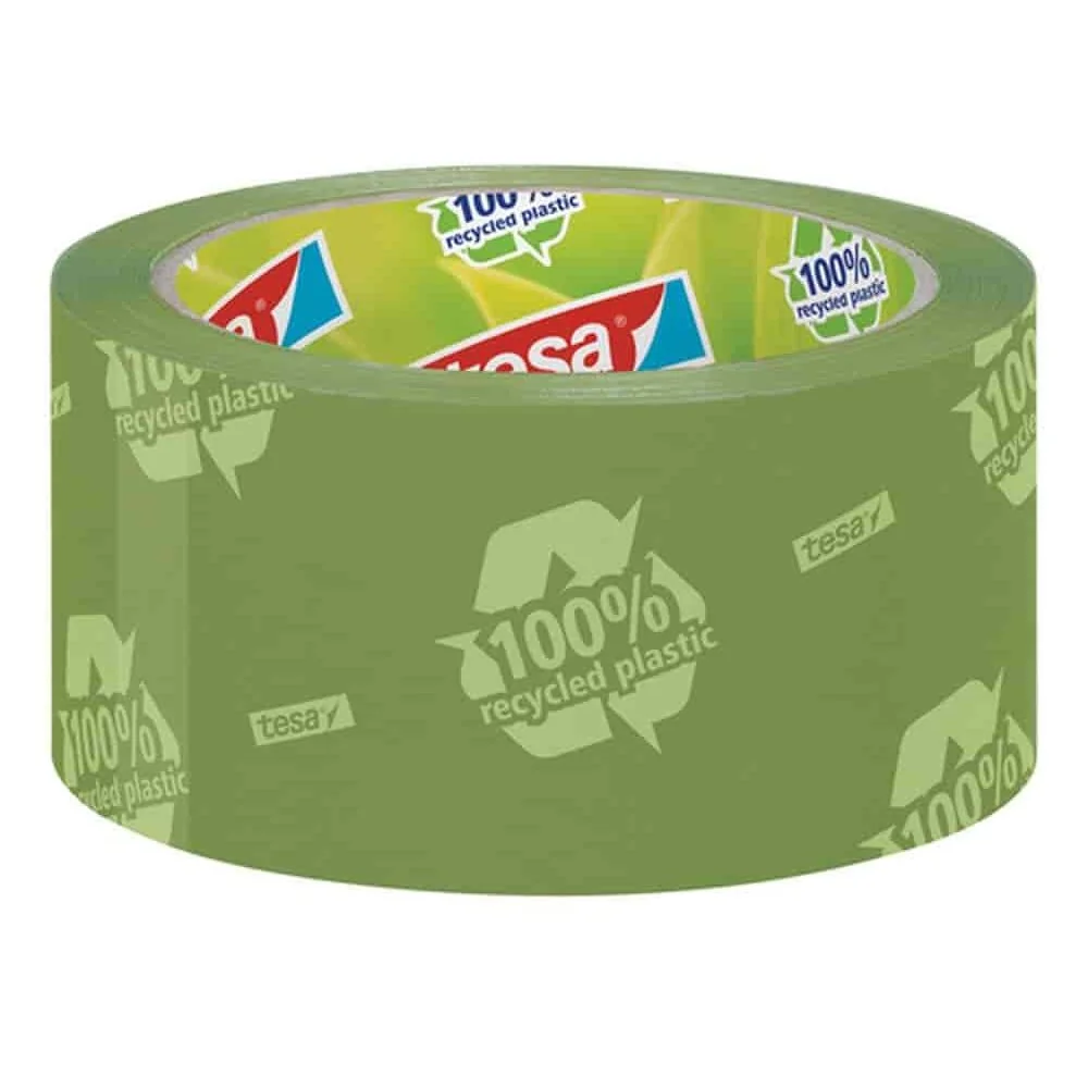 "Taśma pakowa zielona, 50 mm x 66 m, ekologiczna image"