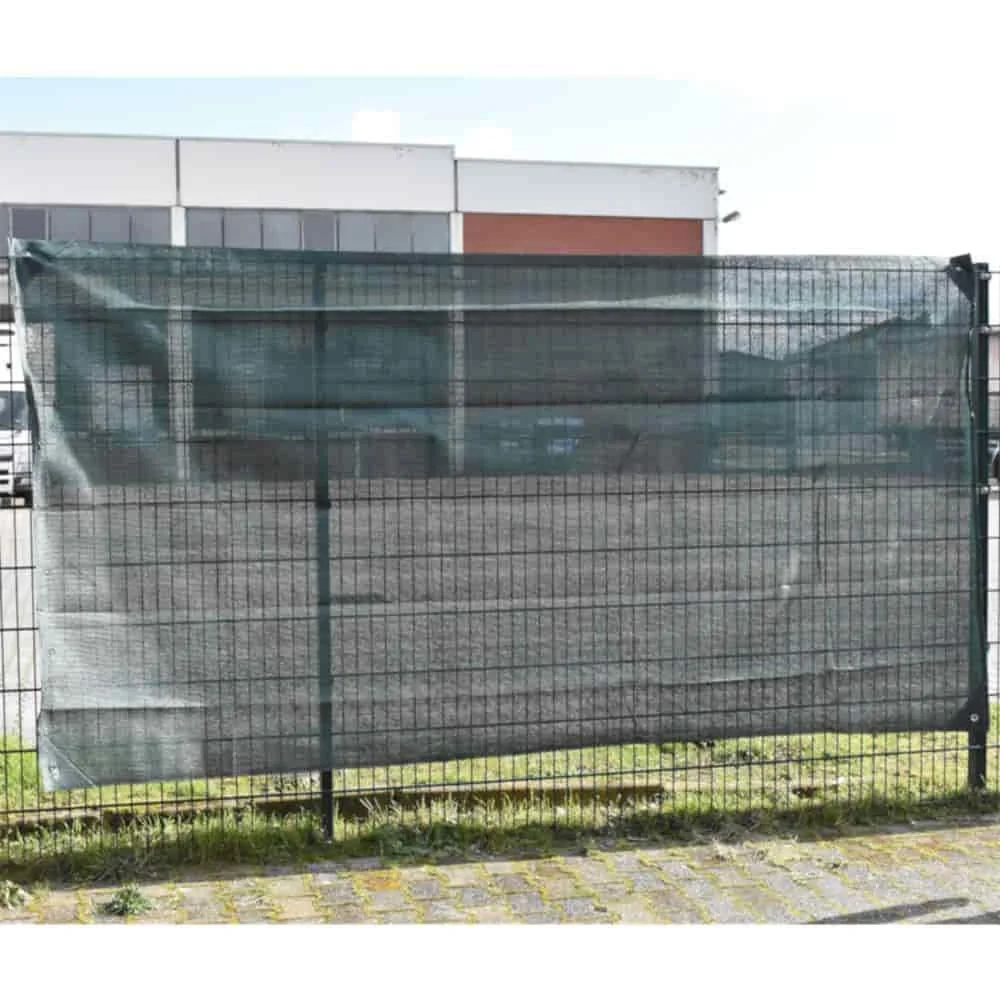 "Siatka na rusztowanie, siatka cieniująca na ogrodzenie budowlane 1,80m x 3,45m image"