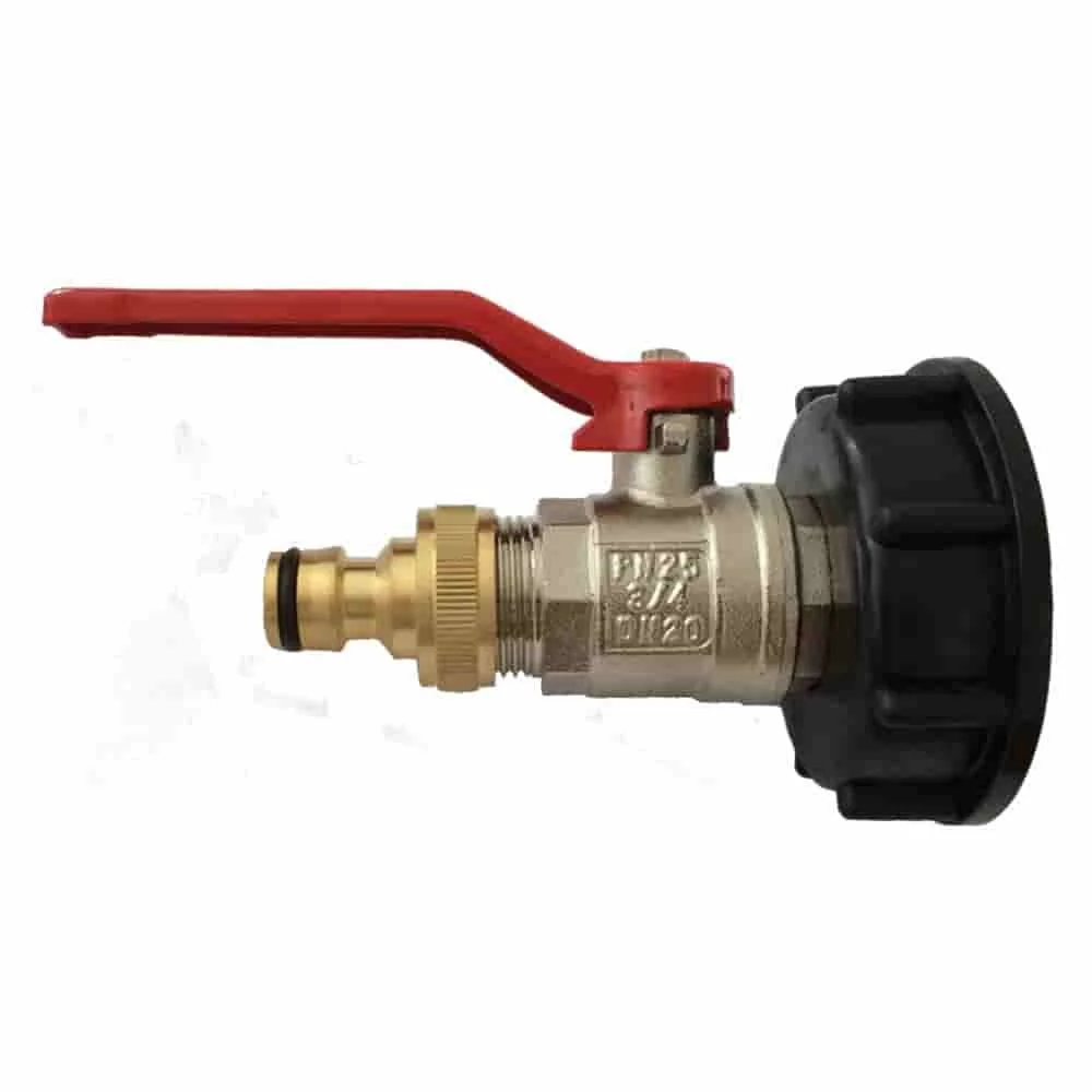 "Adapter IBC S60 z Zaworem, Złączka IBC, Przyłącze do Kontenera image"