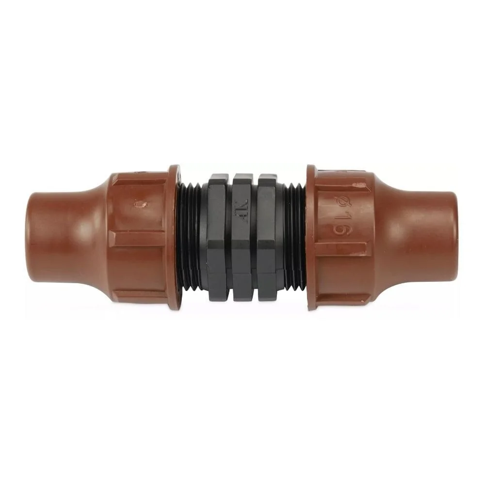 Złączka do węża 16mm, łącznik do węża kroplującego, złączka PE