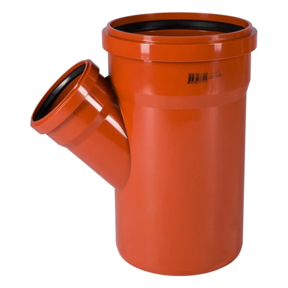 Trójnik Kanalizacyjny KG 200/110 45° KGEA