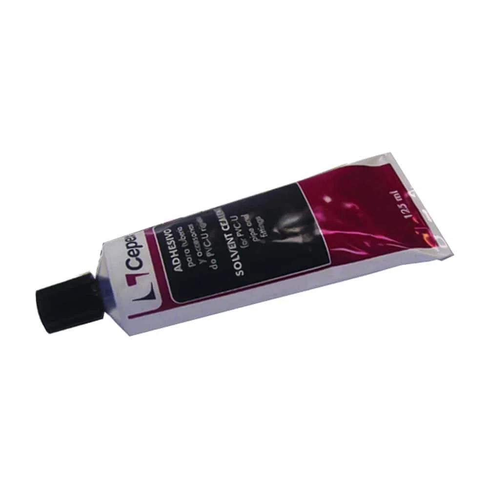 "Klej do PVC-U 125ml: Mocny klej do rur PVC image"