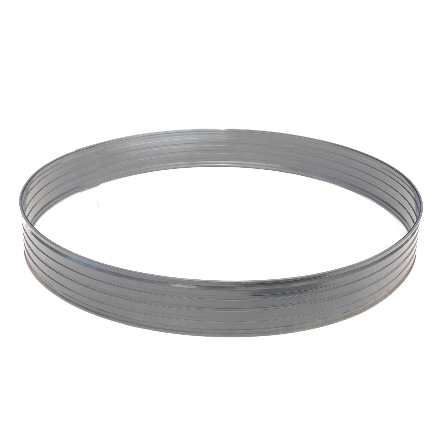 "Obrączka na drzewo z aluminium Wysokość 140 mm Średnica 0,6 m | Obrzeże trawnikowe | Palisada ogrodowa image"