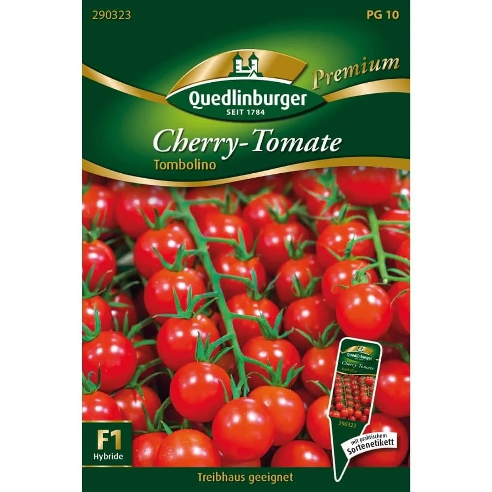 "Nasiona Pomidorów Tombolino F1 - Pomidory Cherry na Balkon i do Gruntu image"