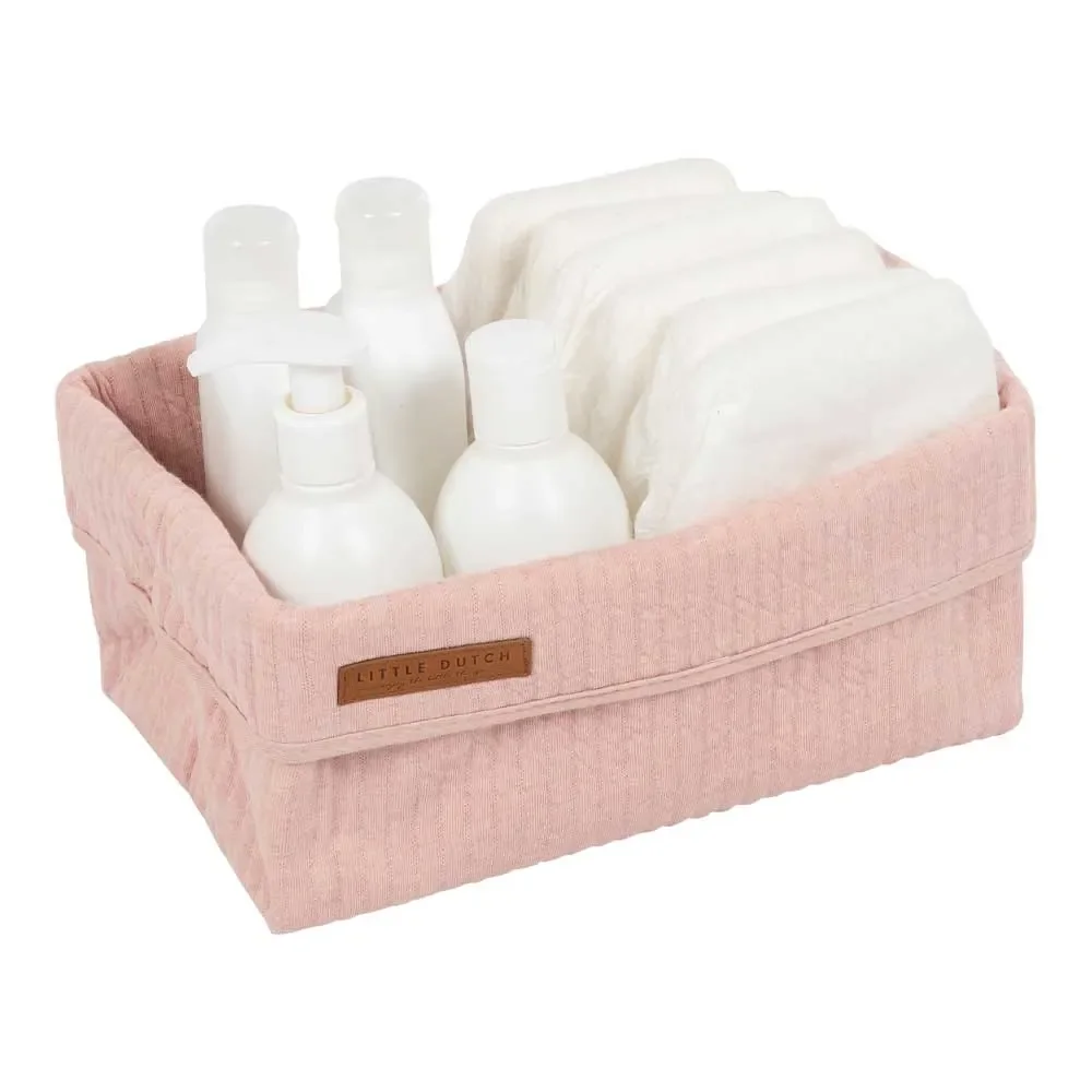 "Kosz holenderski duży uni pink "Pure Pink image"