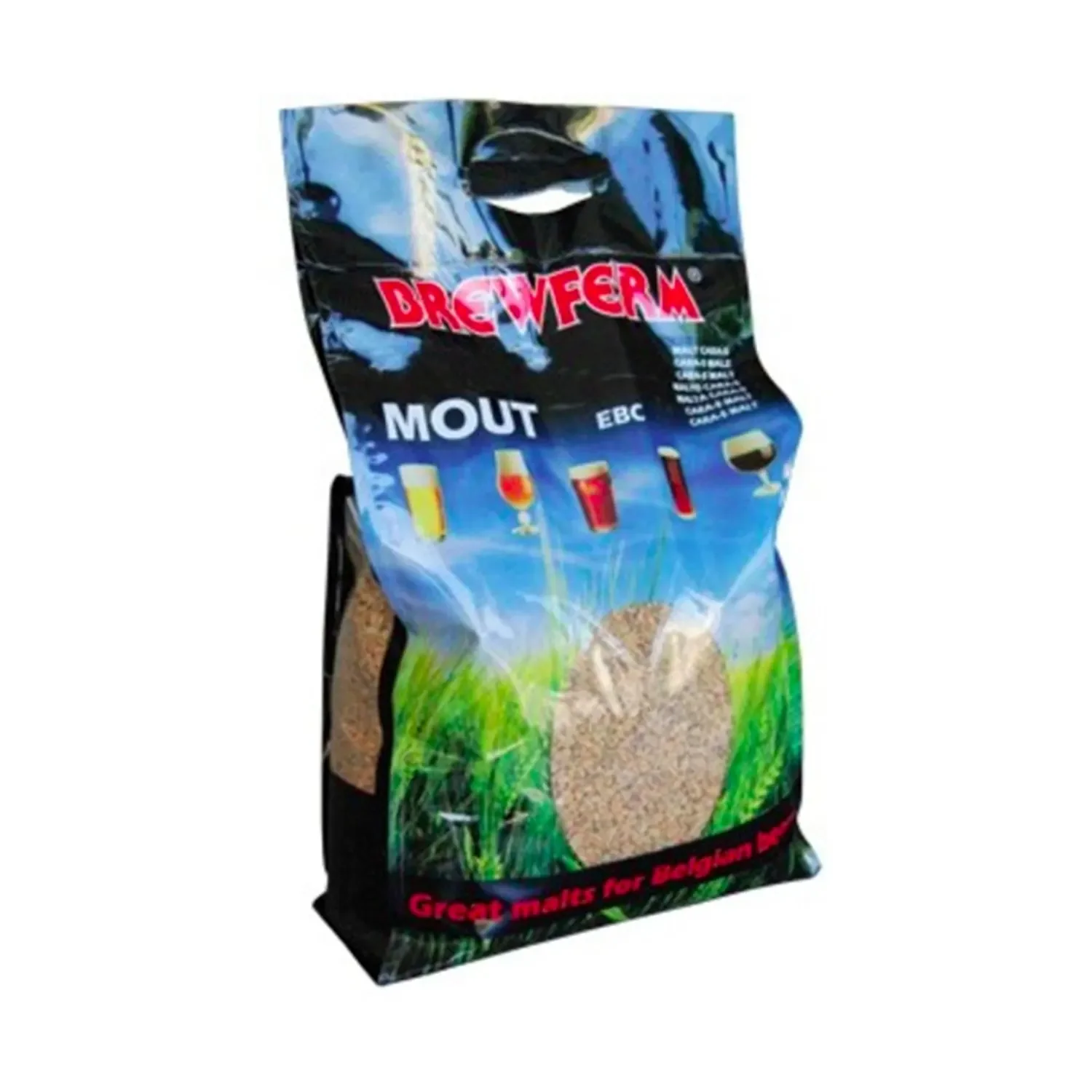 "Słód pszeniczny ciemny 15 EBC 1 kg image"