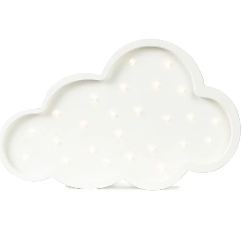 little lights Led deco lampa dziecięca cloud white