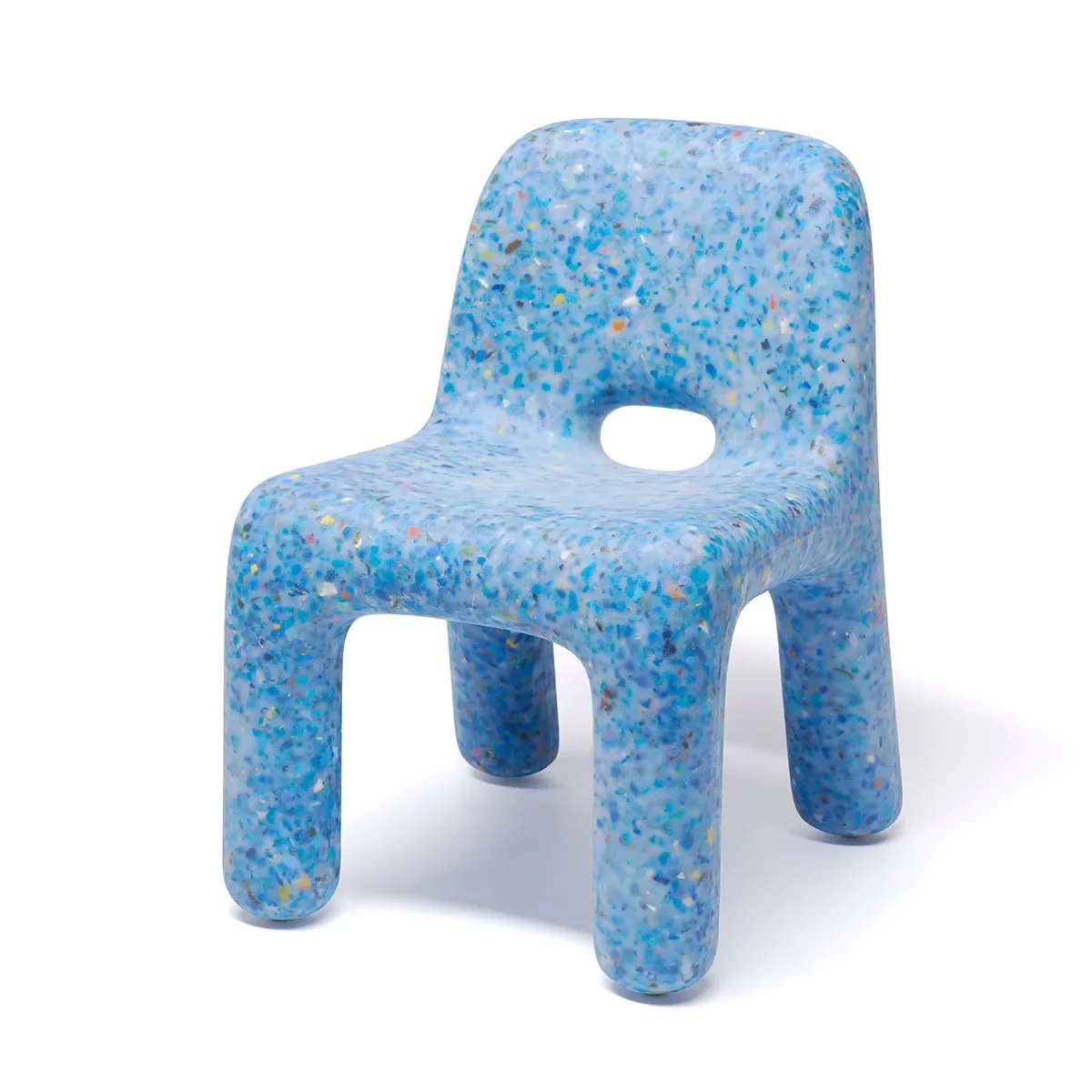 "wysokie krzesło ecoBirdy - Charlie Chair Sky image"