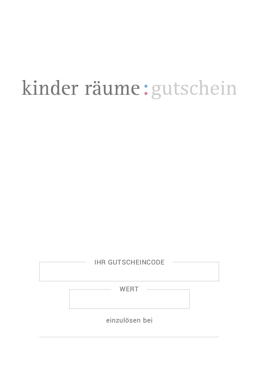 kinder räume bon podarunkowy