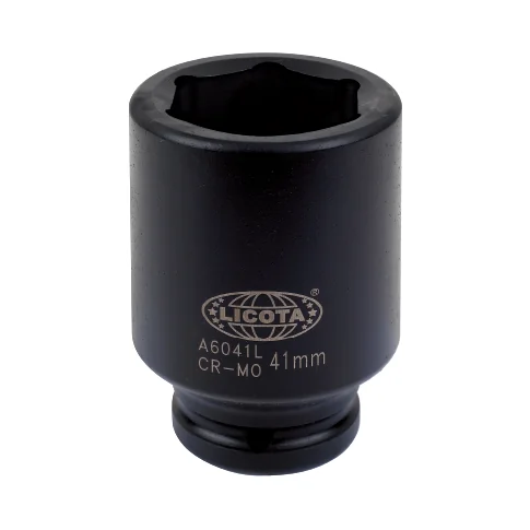 "Nasadka udarowa 3/4 cala 50mm Cr-Mo długa 90mm 6-kątna image"
