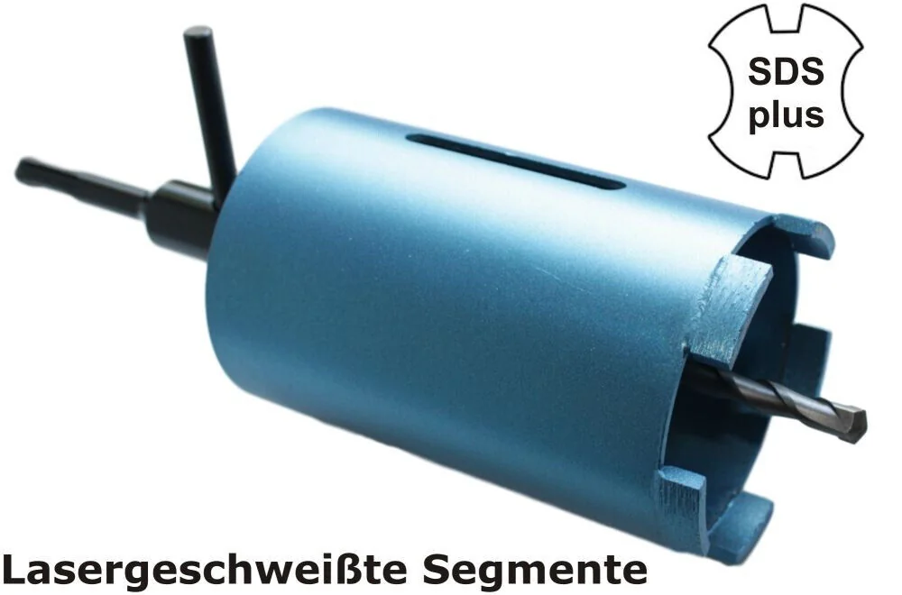 "Koronka diamentowa 82mm SDS Plus do muru z wiertłem centrującym image"