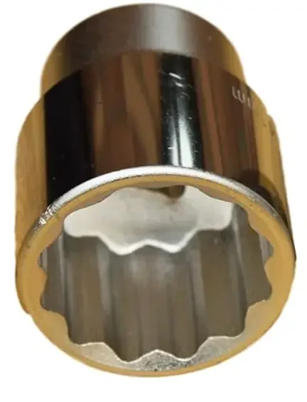 "Nasadka 1 cal 75mm 12-kątna Chrom Wanad - Warsztatowa Nasadka Przemysłowa image"