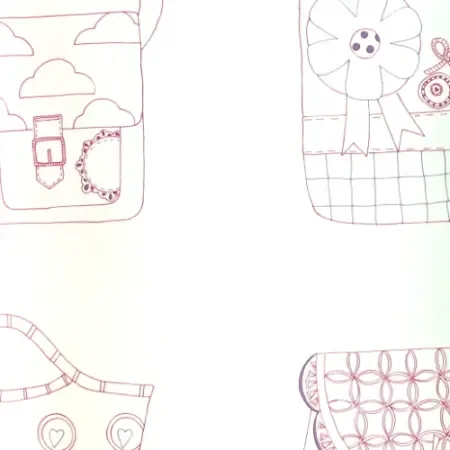 "Tapeta Harlequin worki różowa image"