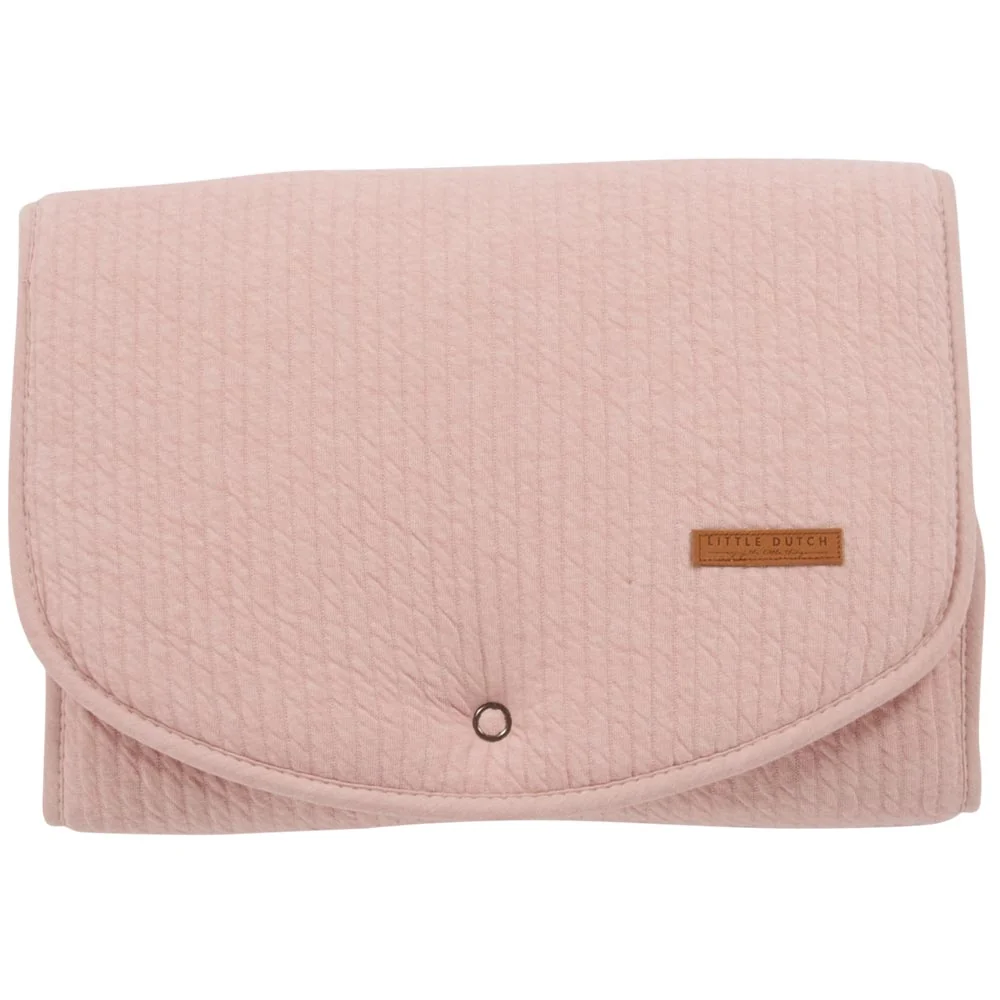 "Little Dutch mata do przewijania, jednolity różowy "Pure Pink" image"