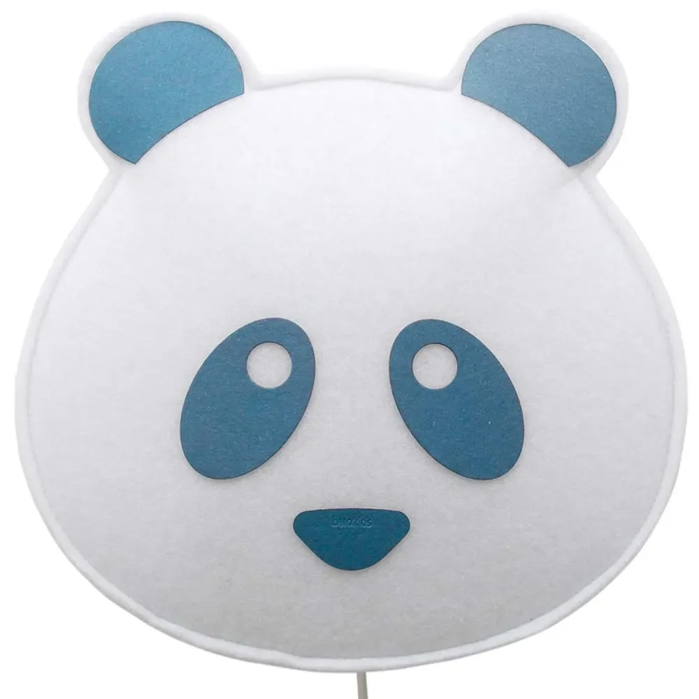 "Buokids miękka lampa ścienna Miś Panda niebieska image"
