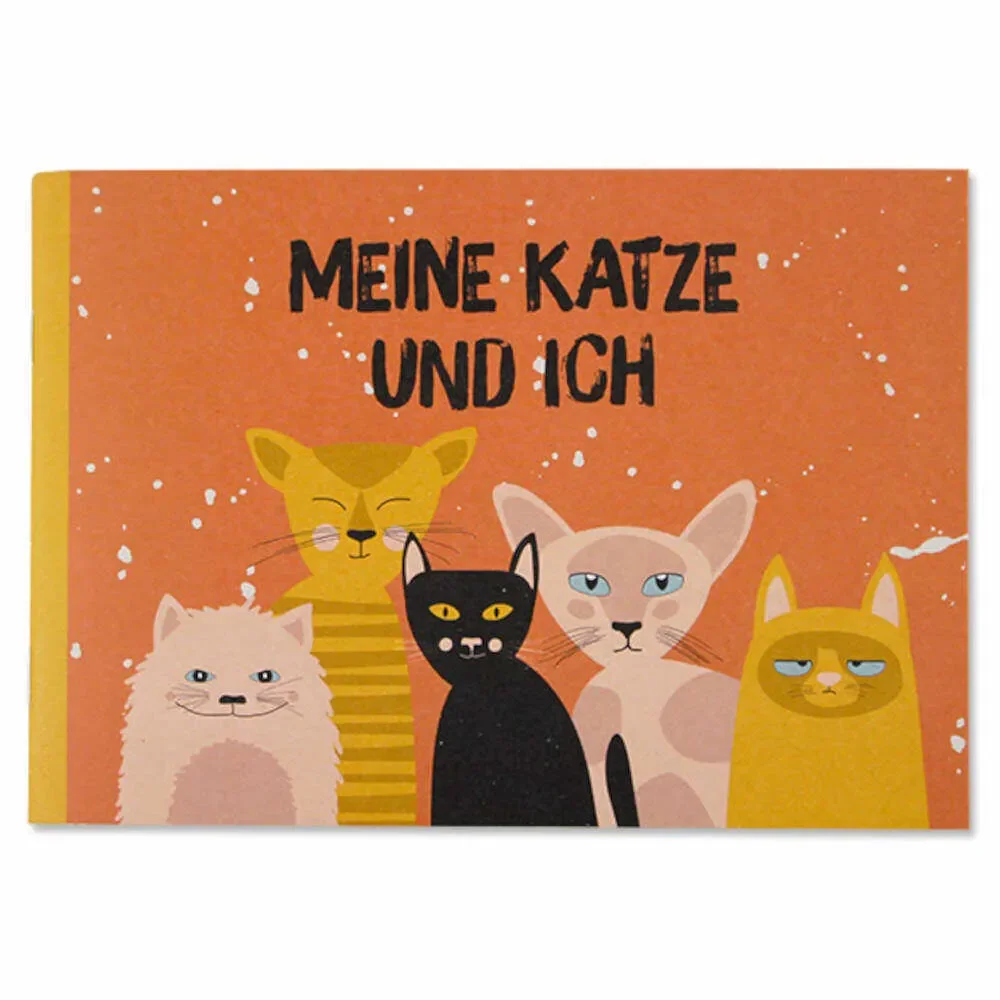 "Książka wspomnieniowa Ava & Yves "My cat & I image"