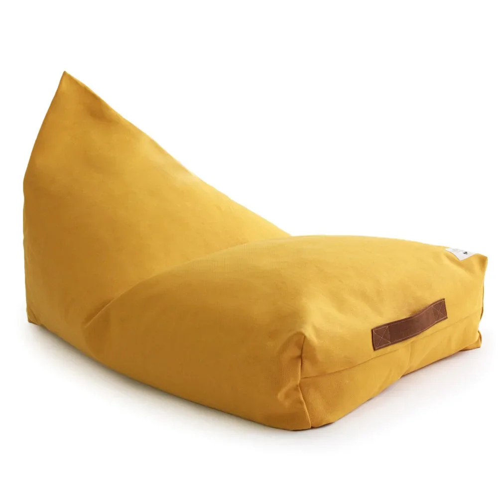 "Nobodinoz beanbag / poduszka do siedzenia Oasis Farniente żółty image"