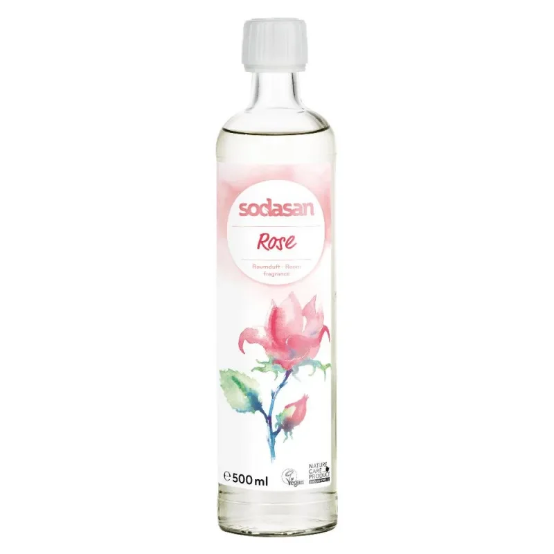 Odświeżacz powietrza, wkład do odświeżacza, róża, 500ml, naturalny zapach