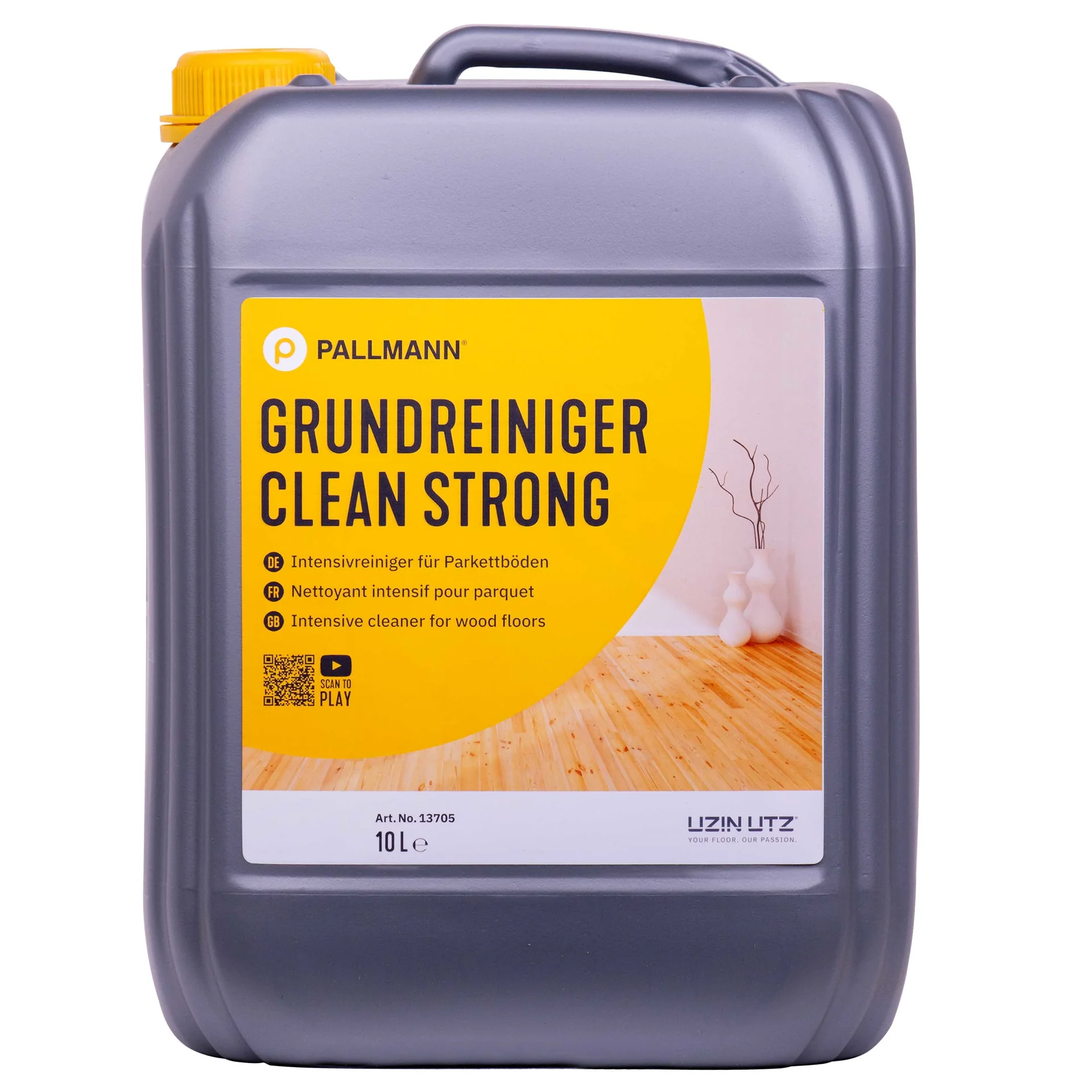 "Środek do czyszczenia podłóg, Płyn do mycia podłóg, PALLMANN Grundreiniger 10 Liter, Clean Strong image"