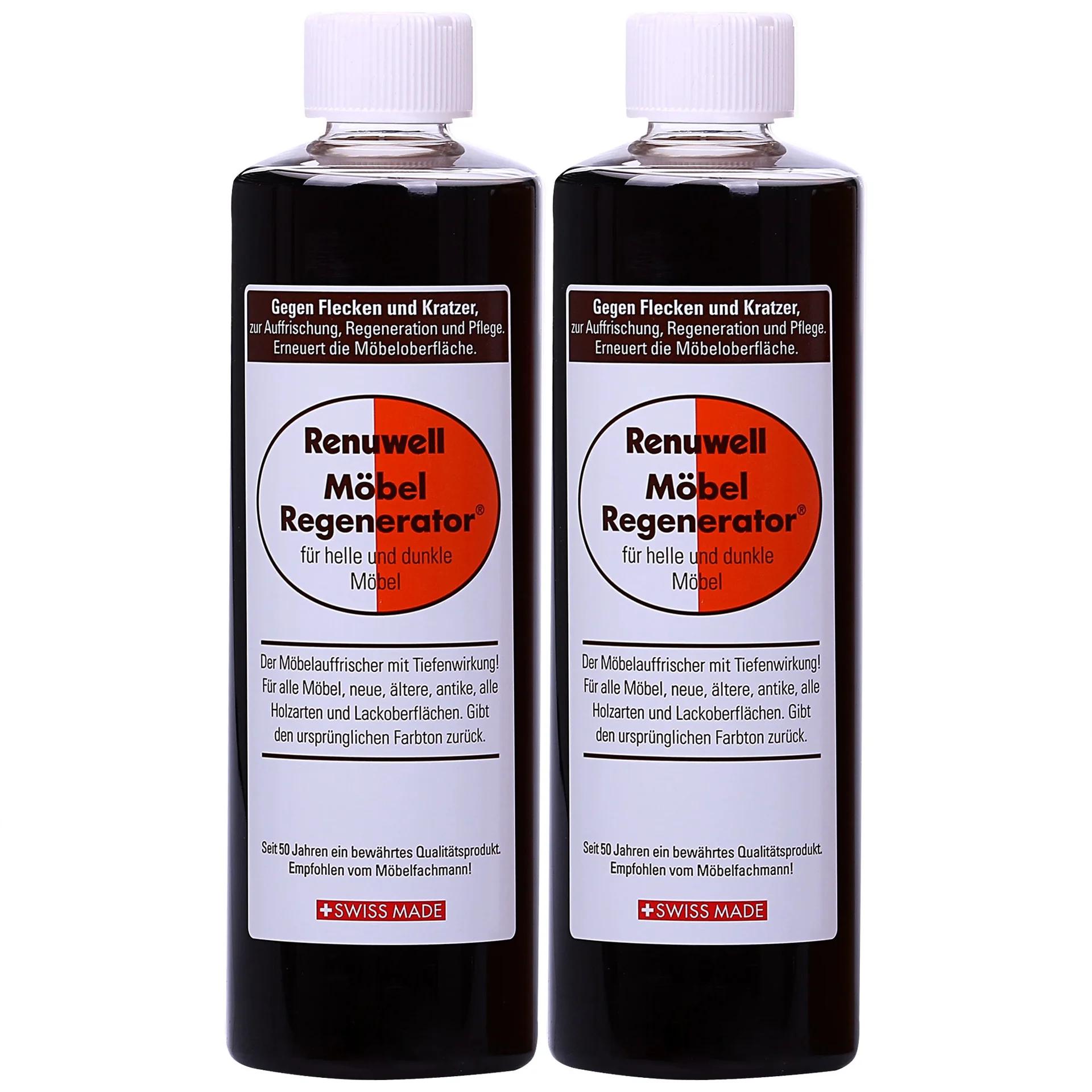 "Renowacja mebli, regeneracja, odnawianie mebli, środek do renowacji, 500 ml x 2 image"