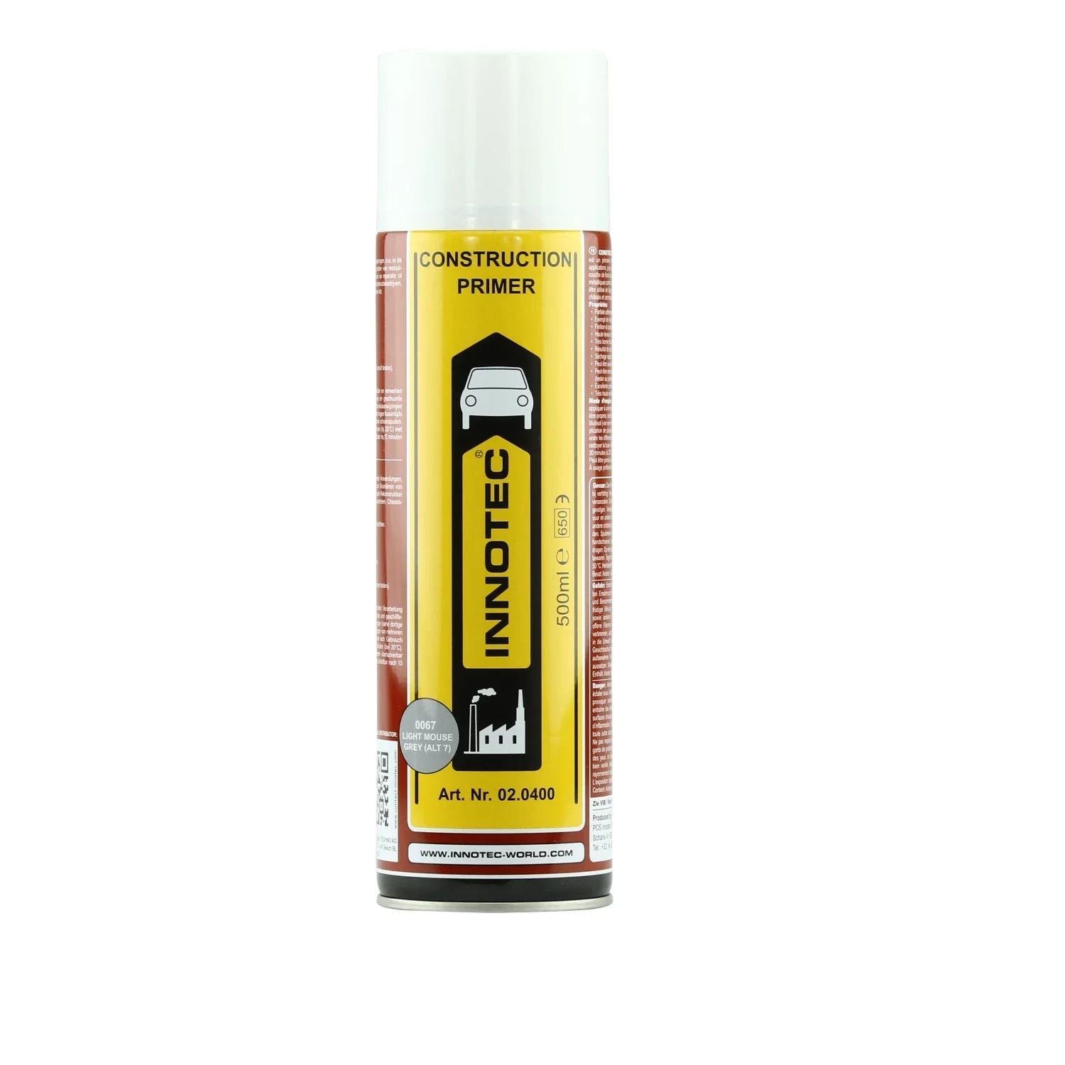 Grunt budowlany, podkład budowlany, grunt szary, podkład szary, grunt do betonu, grunt do metalu, grunt 500ml
