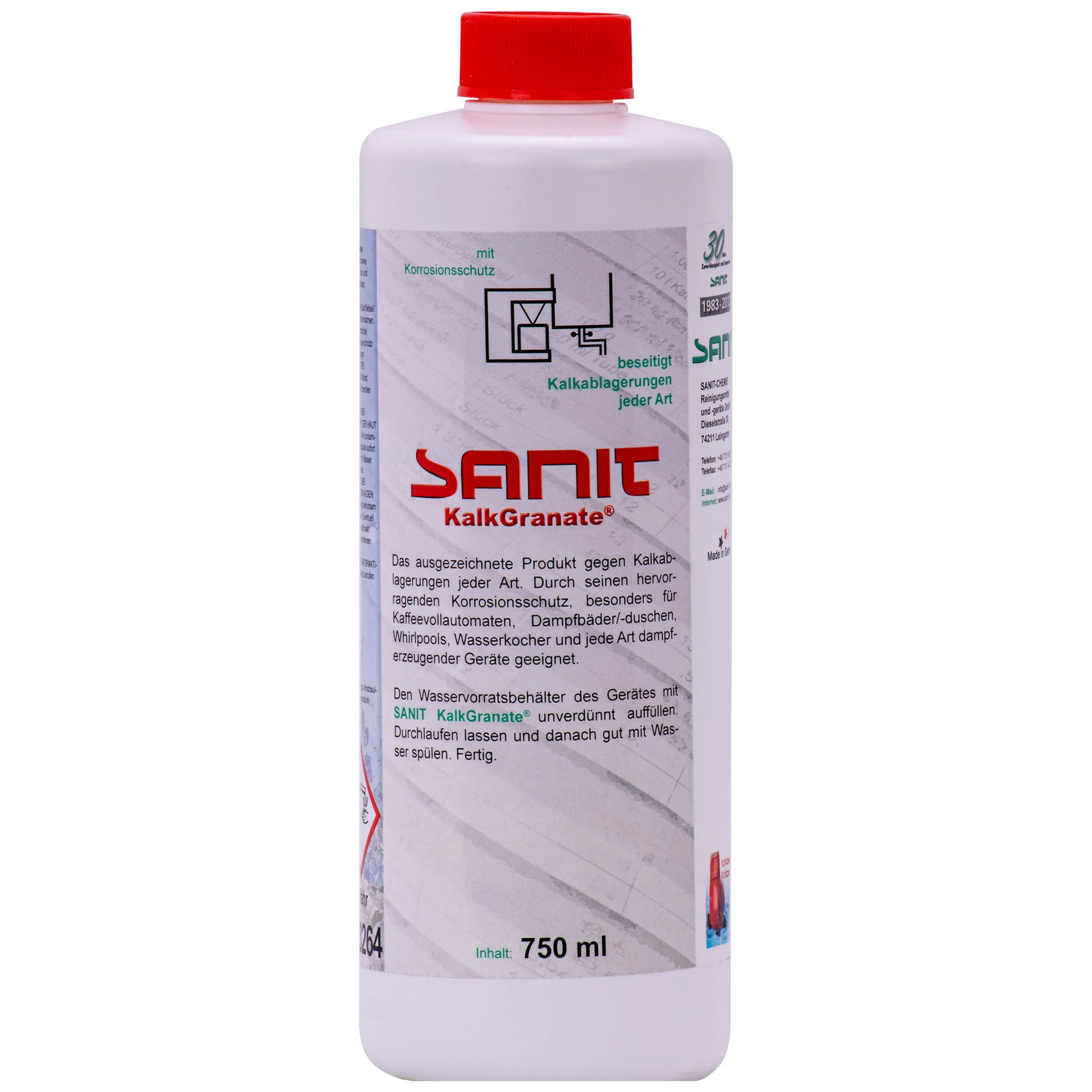 Odkamieniacz, odkamieniacz do łazienki, środek do usuwania kamienia, 750 ml