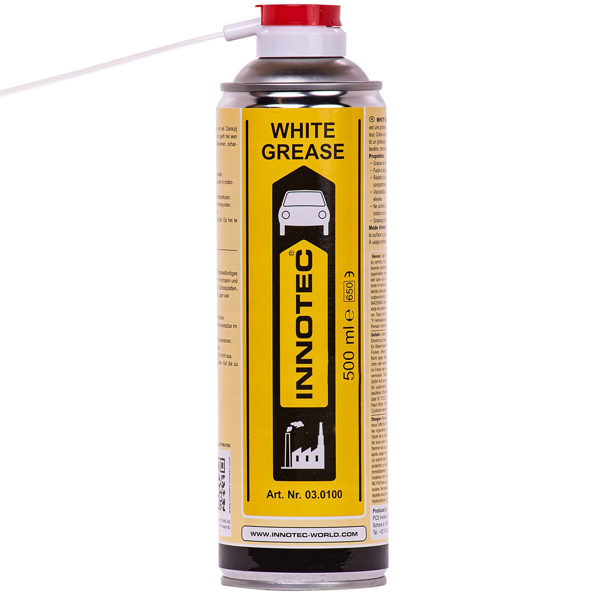"Biały smar w sprayu 500 ml, smar biały, smar w sprayu image"
