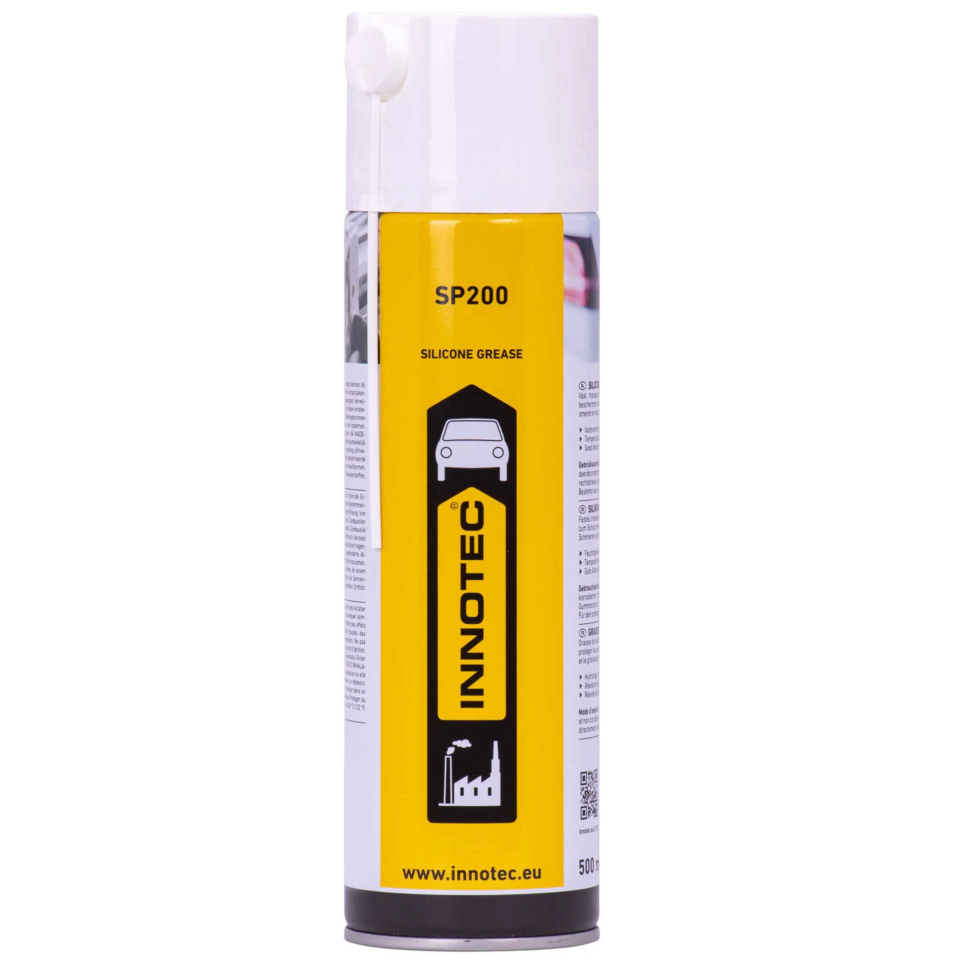 "Silikon w sprayu, smar silikonowy, silikon w aerozolu, 500 ml, smar do uszczelek image"