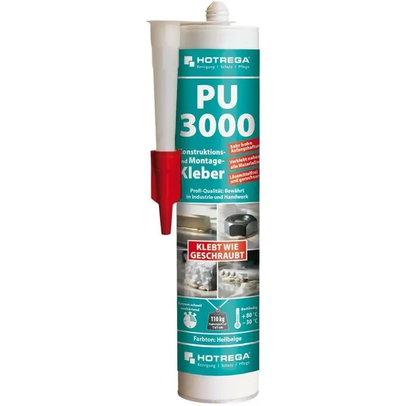 "Klej montażowy, klej konstrukcyjny, klej poliuretanowy, klej PU 310 ml image"