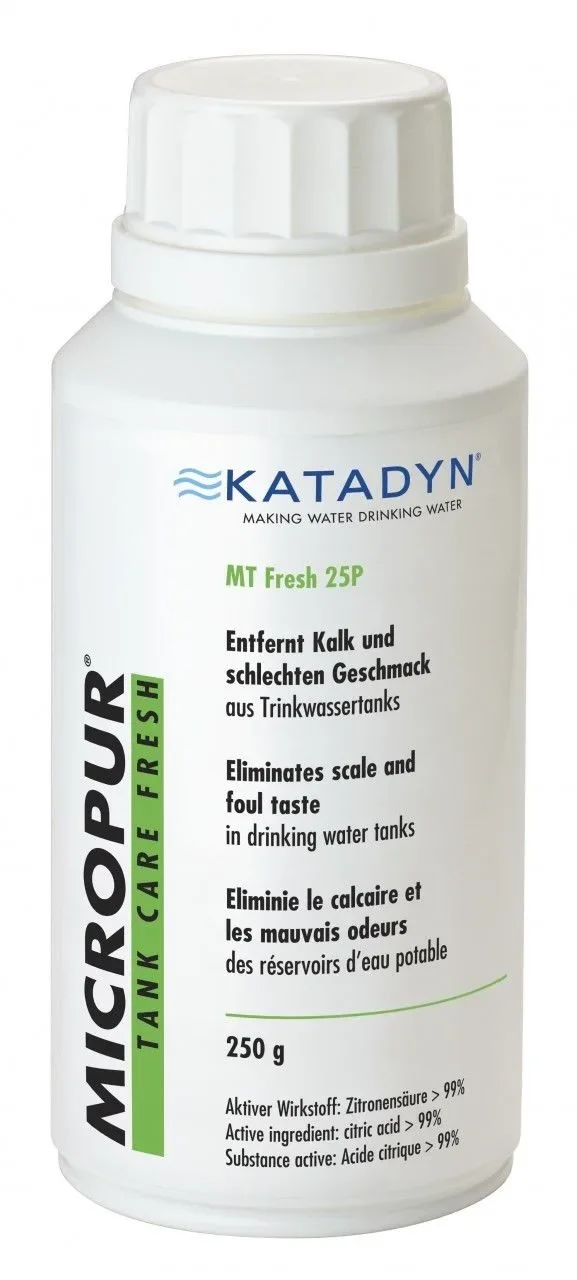 "Czyszczenie zbiornika wody pitnej, odkażanie wody w zbiorniku, KATADYN Micropur Tankline MT Fresh 250g image"