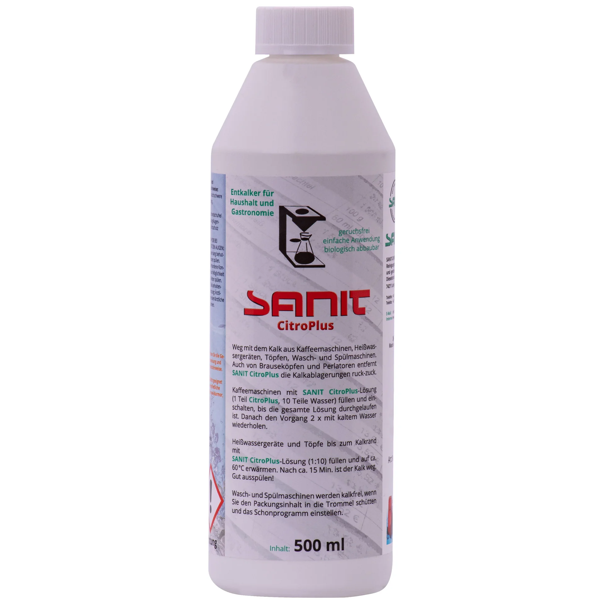 Odkamieniacz, środek do usuwania kamienia, płyn do usuwania kamienia, 500 ml