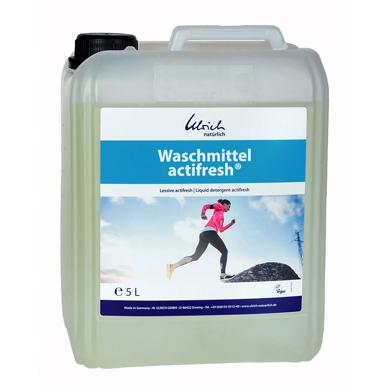 "Naturalny detergent do prania, ekologiczny płyn, do prania dla alergików image"