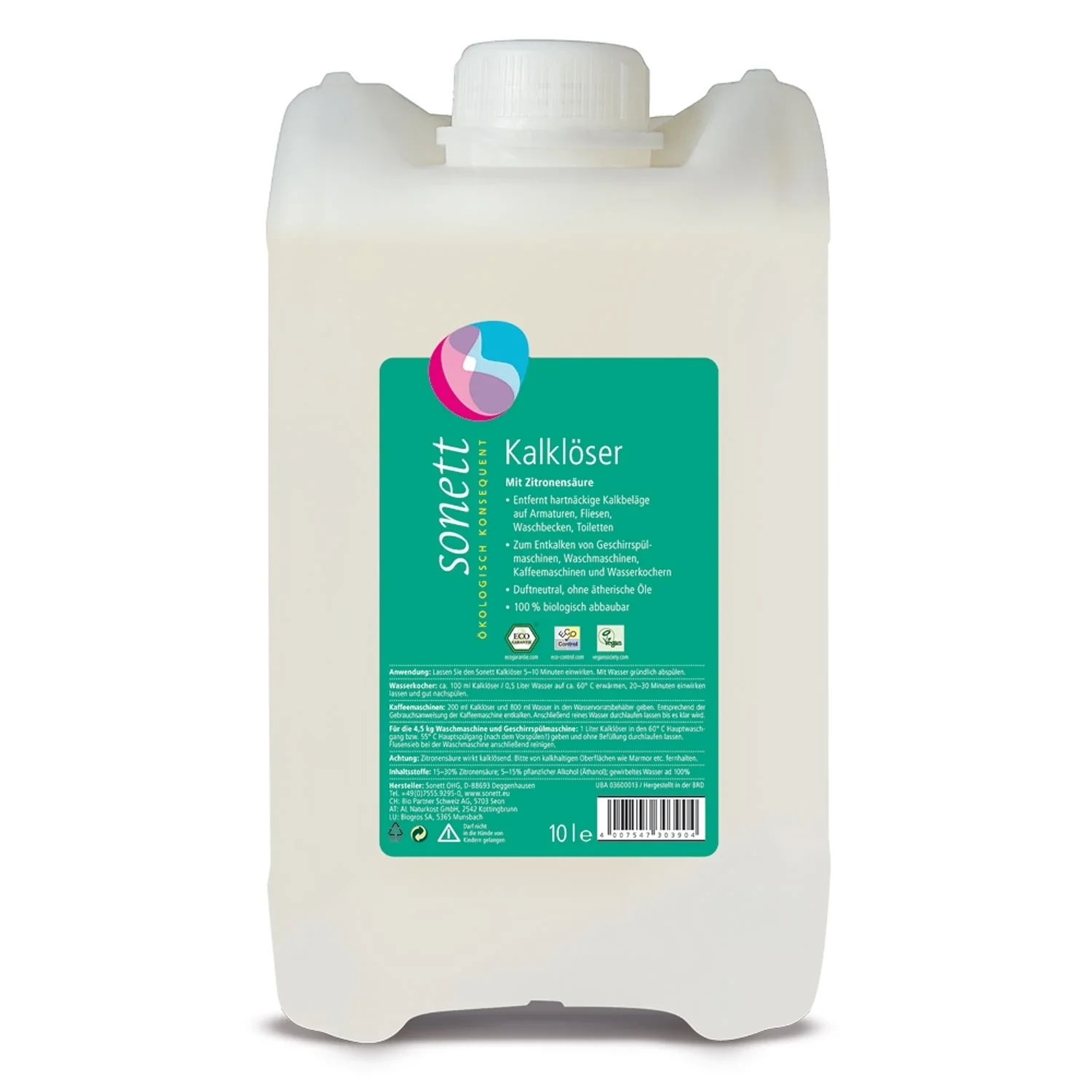 "Odkamieniacz 10 Liter, płyn do odkamieniania, środek do usuwania kamienia image"