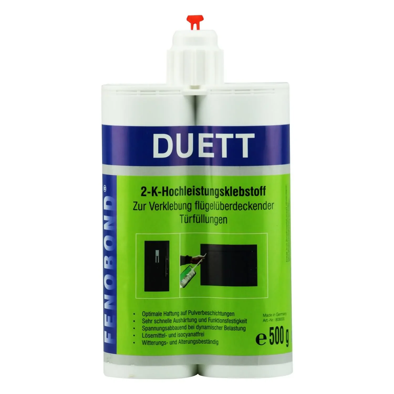 "Klej dwuskładnikowy, klej do metalu i plastiku, mocny, 2 x 190 ml/500 g image"
