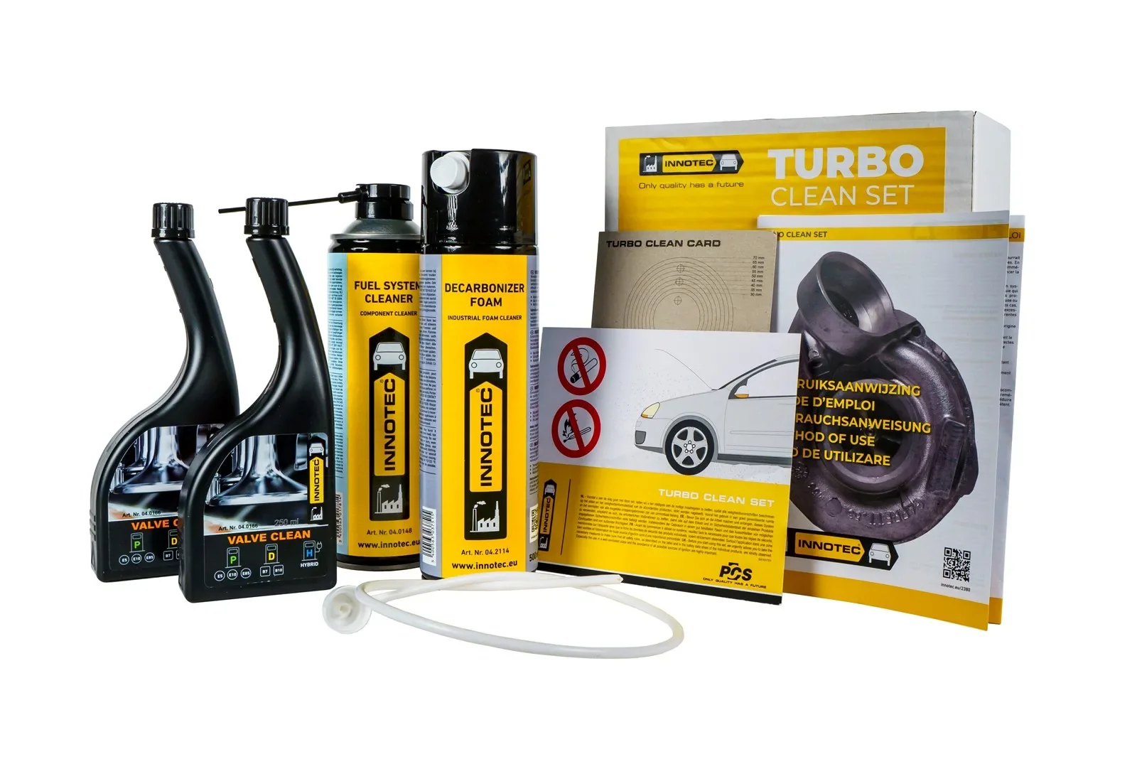 Zestaw do czyszczenia turbo, preparat do czyszczenia turbo, do 2 pojazdów