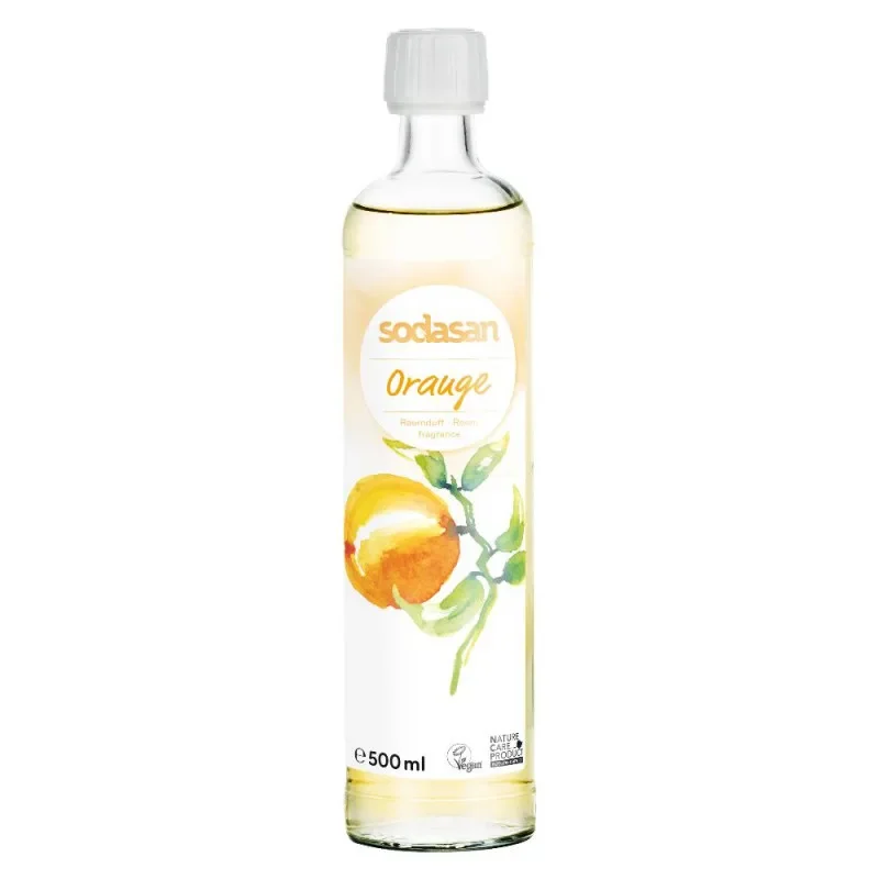 "Olejek zapachowy do domu, odświeżacz powietrza, pomarańczowy olejek eteryczny, wkład 500ml image"