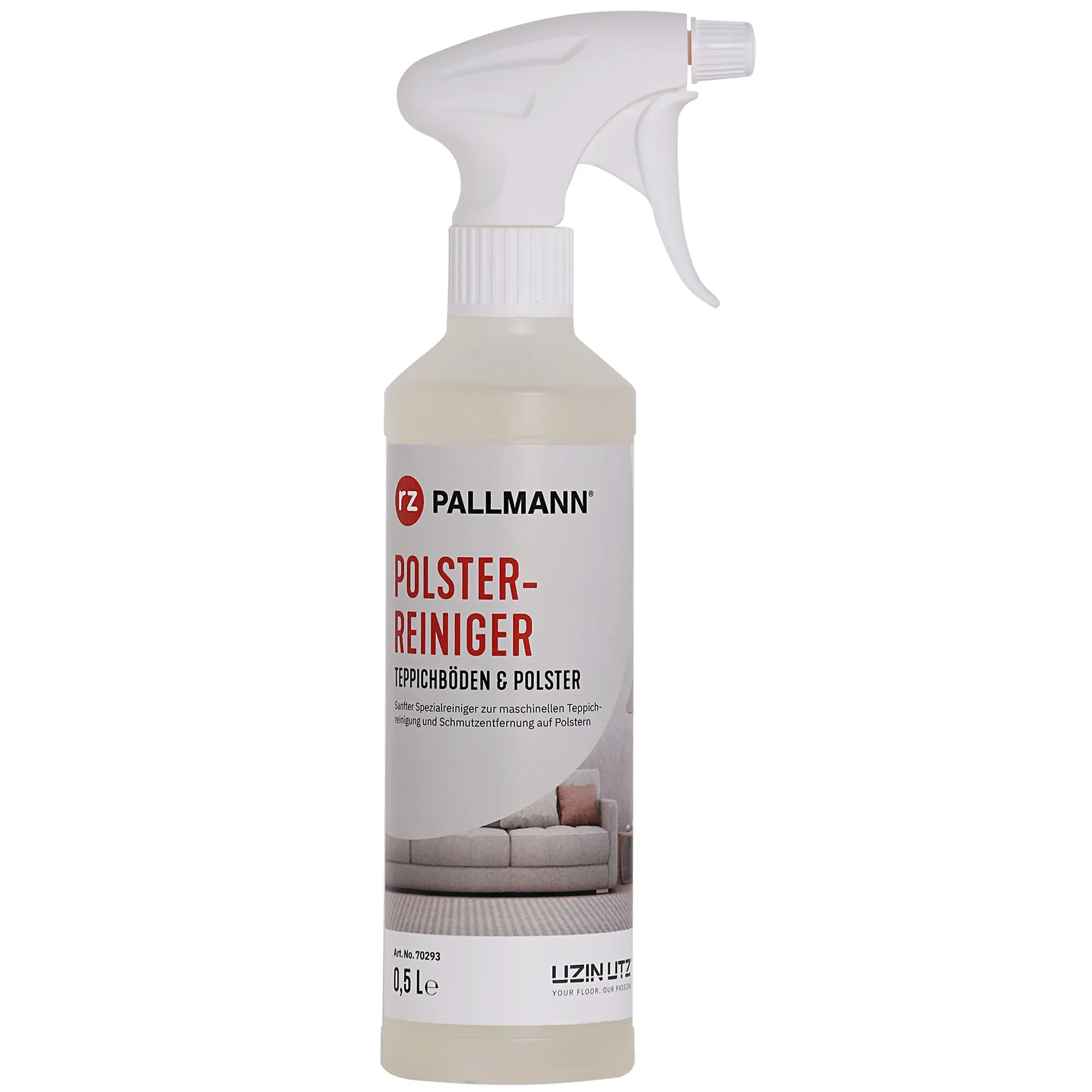 "Środek do czyszczenia tapicerki, płyn do czyszczenia tapicerki, RZ Polsterreiniger 500 ml image"