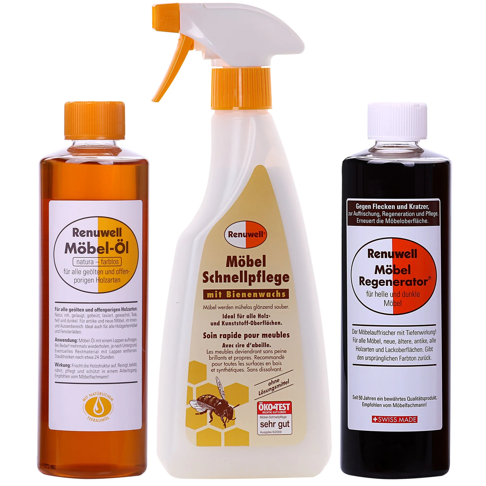 Olej do mebli, regenerator do mebli, pielęgnacja mebli, szybka pielęgnacja, 500 ml
