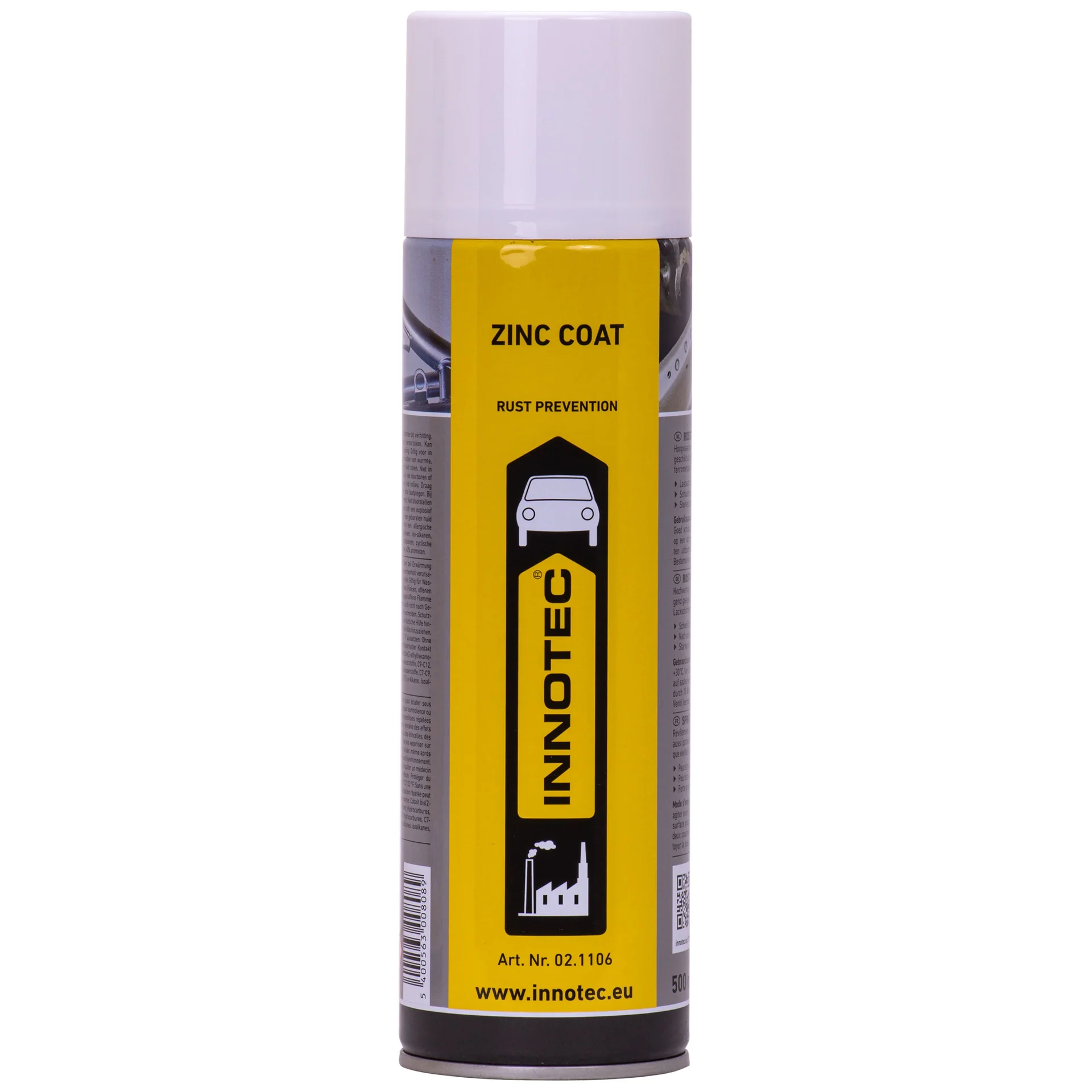 "Cynk w sprayu 500 ml, lakier cynkowy, ochrona antykorozyjna image"