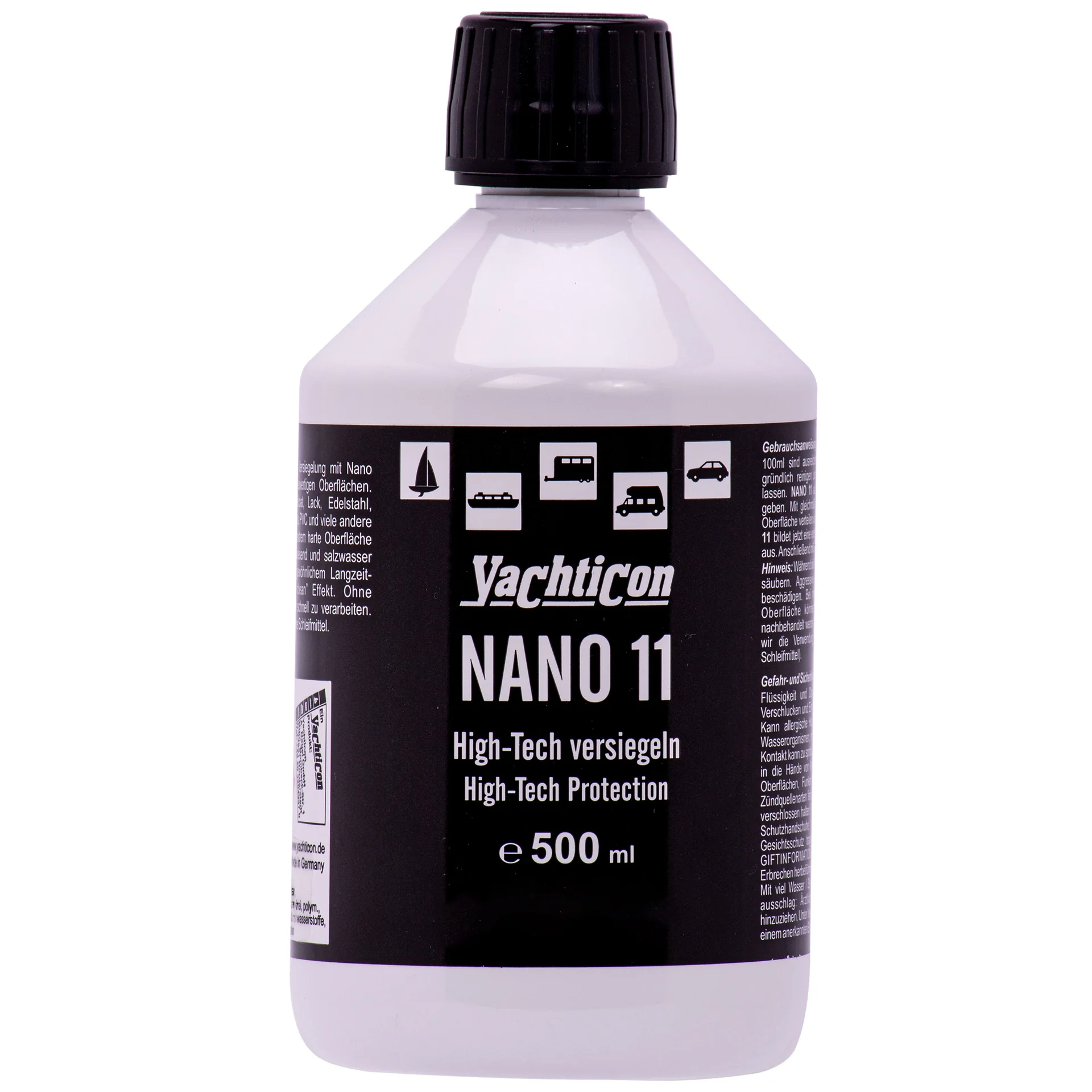 "Uszczelniacz do jachtu, nano powłoka do łodzi, powłoka ochronna, YACHTICON Nano 11 High-Tech image"