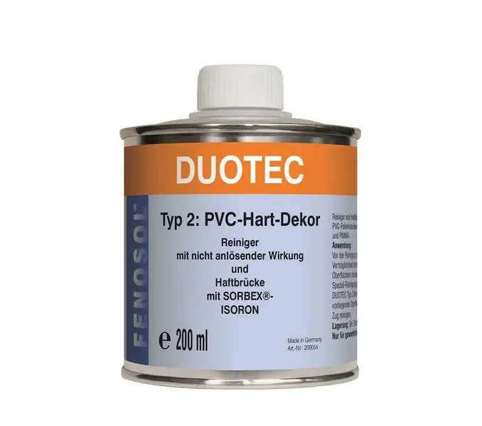"Klej do PCV, klej do twardego PCV, Fenosol DUOTEC 200ml Typ 2, klej do dekorów PCV image"