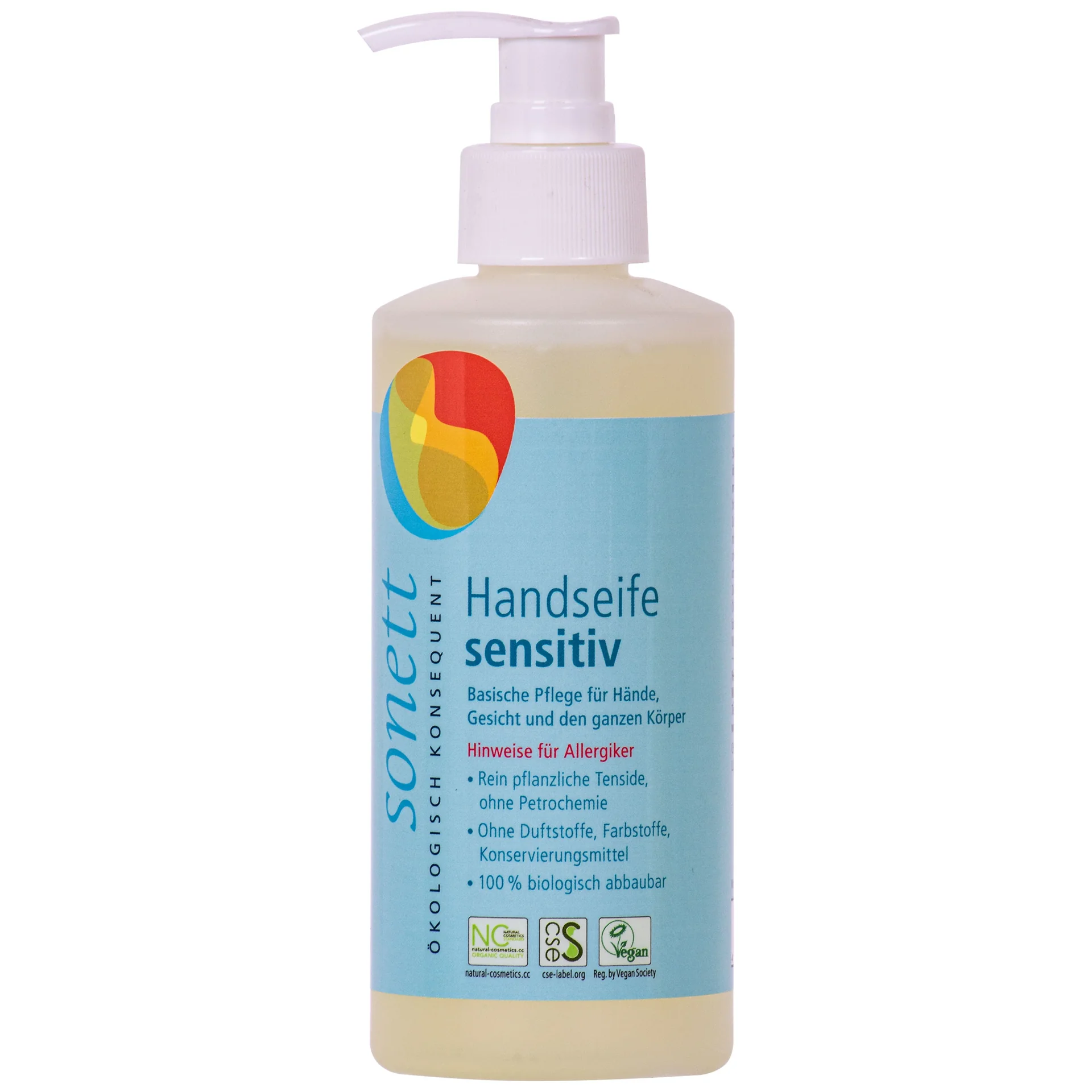 Mydło do rąk, sensitiv 300ml Spender, delikatne mydło w płynie