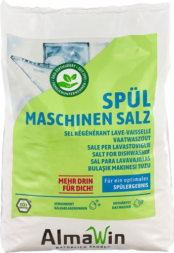 "Sól do zmywarki 2 kg, sól zmiękczająca do zmywarki, ekologiczna sól image"