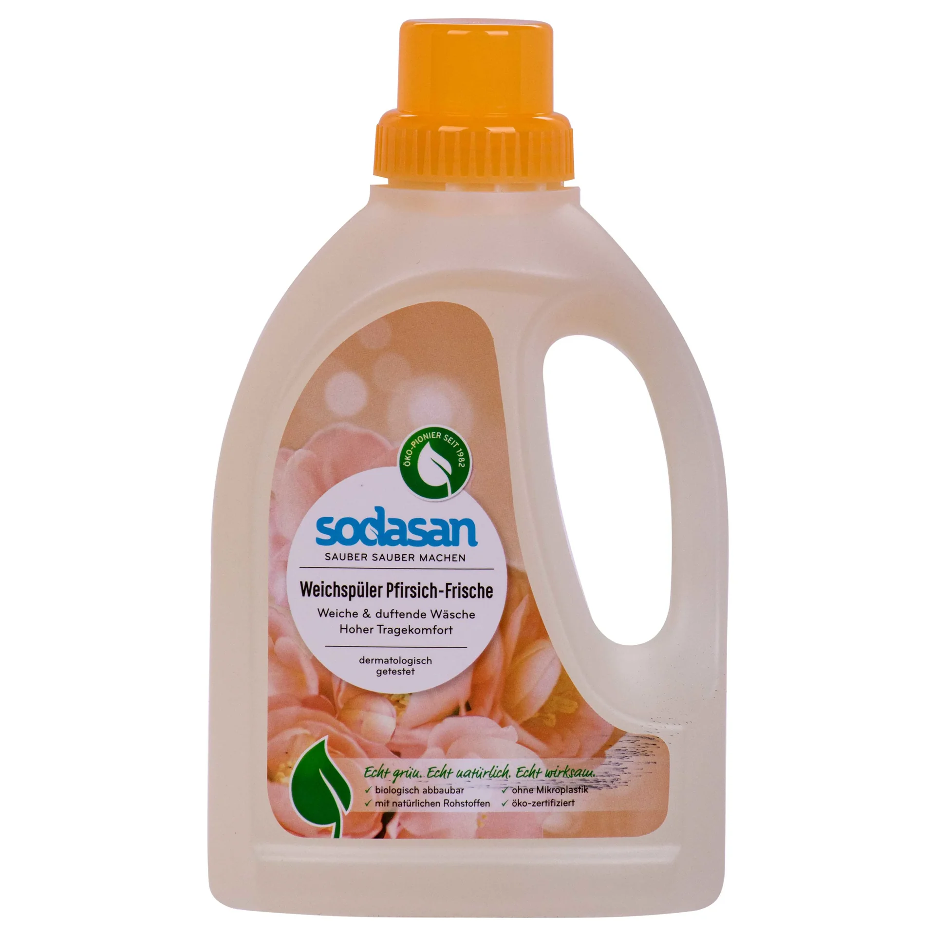 "Płyn do płukania tkanin 750ml, zmiękczacz do tkanin, o zapachu brzoskwini image"