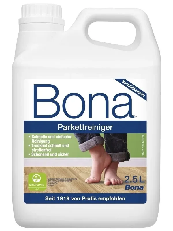 Płyn do parkietu 2,5L, płyn do podłóg drewnianych, środek do czyszczenia parkietu, NF-Kanister f. Spray Mopp