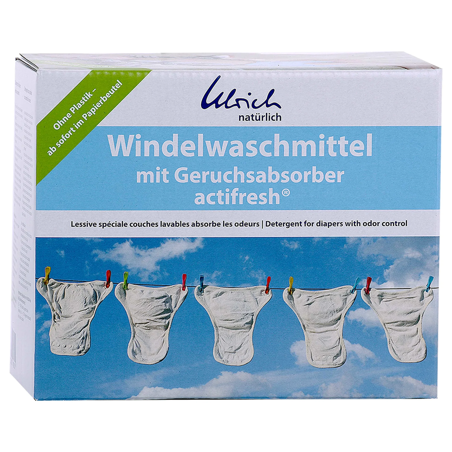 Proszek do prania pieluch 2 kg, środek do prania pieluch