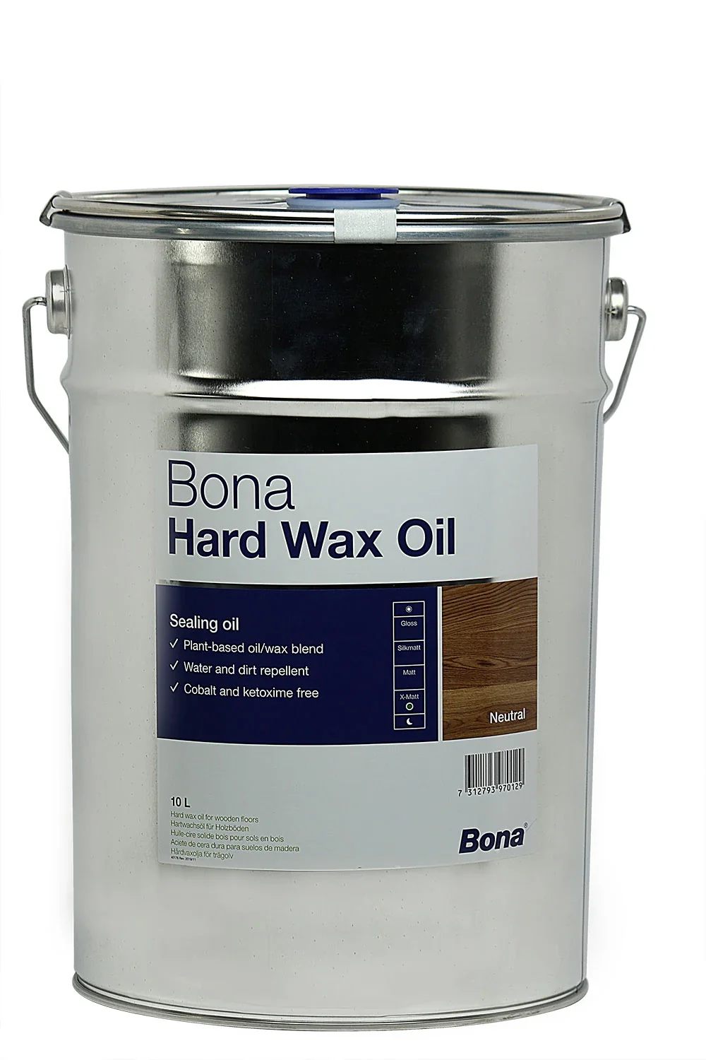 "Olej do podłóg drewnianych, olejowosk do podłóg, 10L, matowy, do drewna wewnętrzny image"