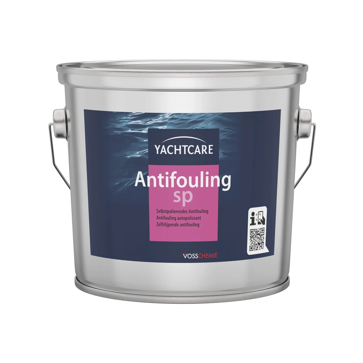 Antyfouling 2,5l, Farba antyporostowa, czerwona, Antyfouling na jacht