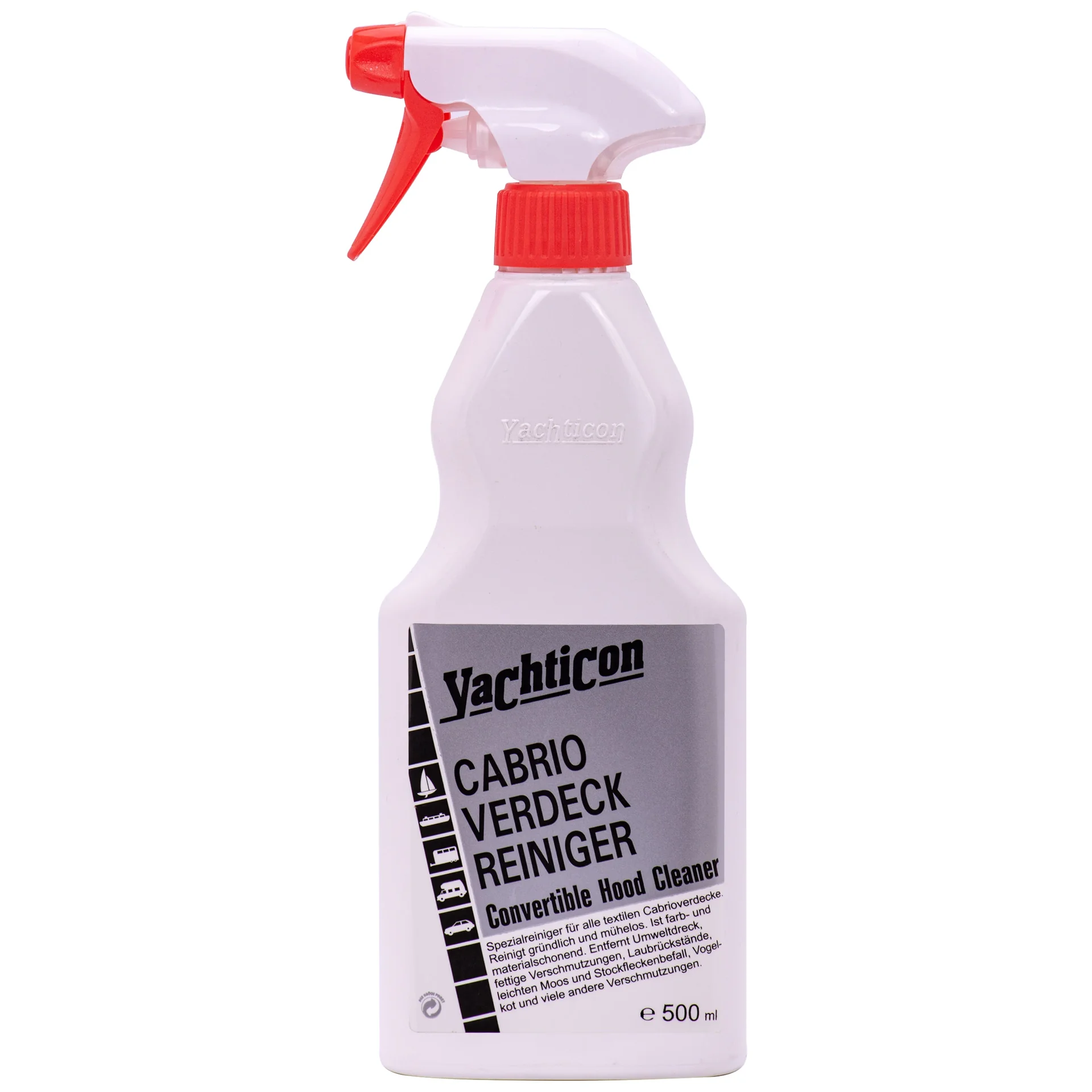 Czyszczenie cabrio, środek do czyszczenia dachu cabrio, pielęgnacja dachu cabrio, 500 ml