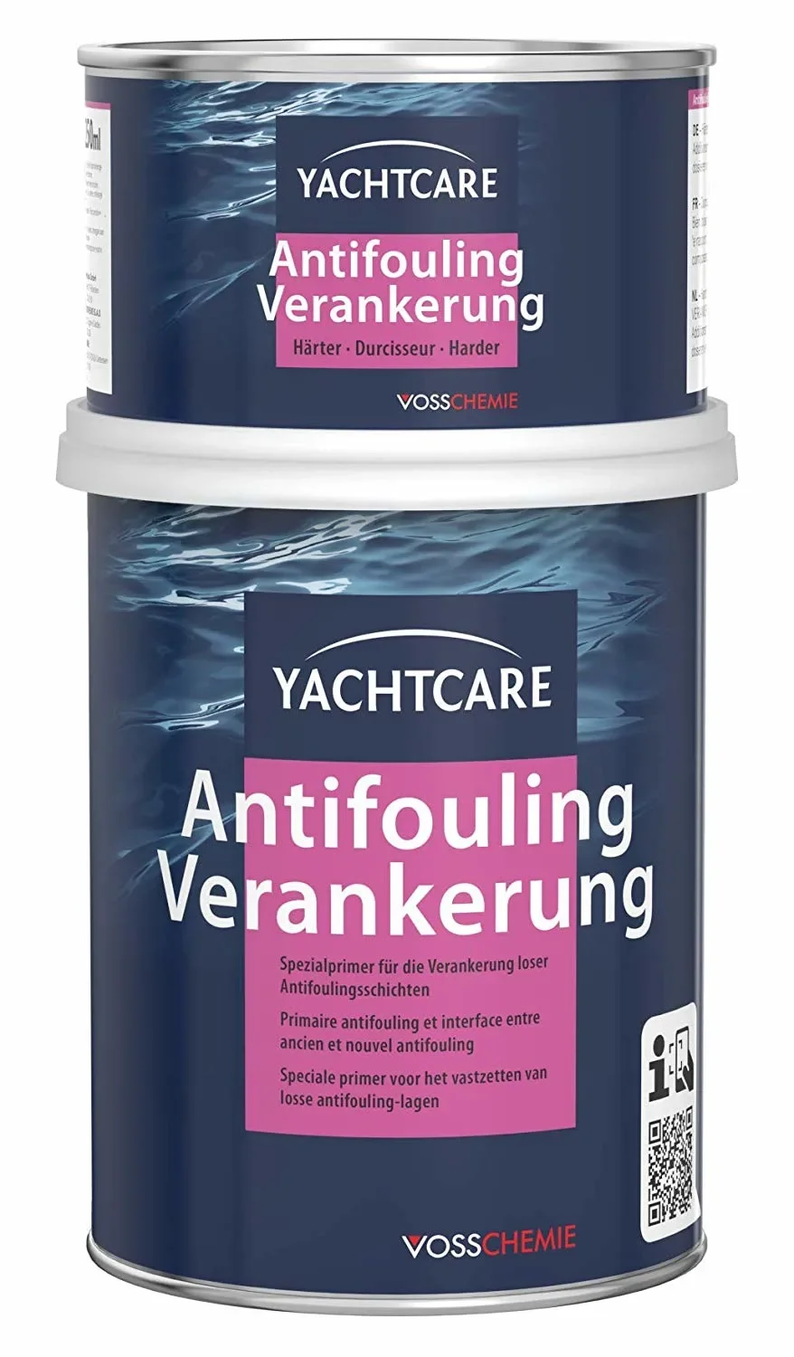 "Farba antyporostowa, Antyfouling do łodzi, Antyfouling biały, 750 ml image"